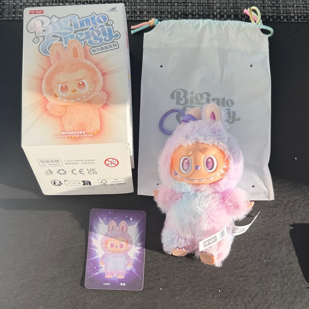 Pop Mart The Monsters Big into Energy Labubu, Brand New, Latest Bag